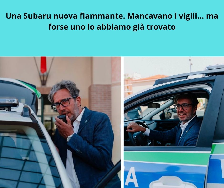 Nuova Subaru Crosstrek in dotazione alla Polizia Locale di Roseto degli Abruzzi