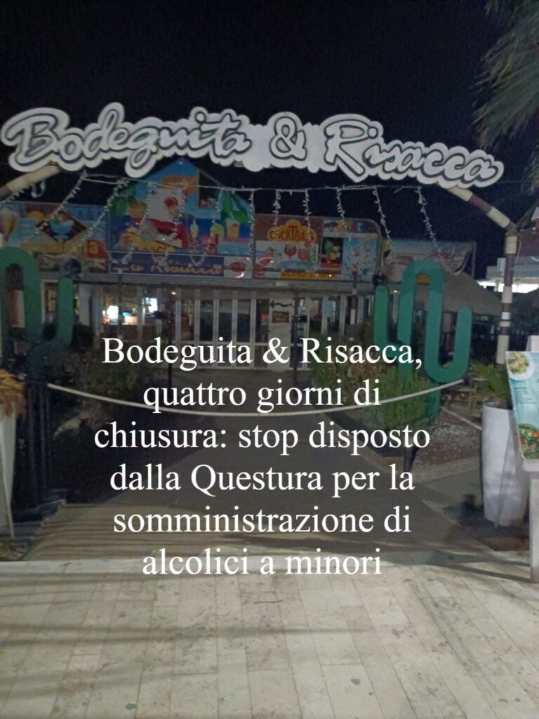 Locale Bodeguita & Risacca sul Lungomare Marconi di Alba Adriatica