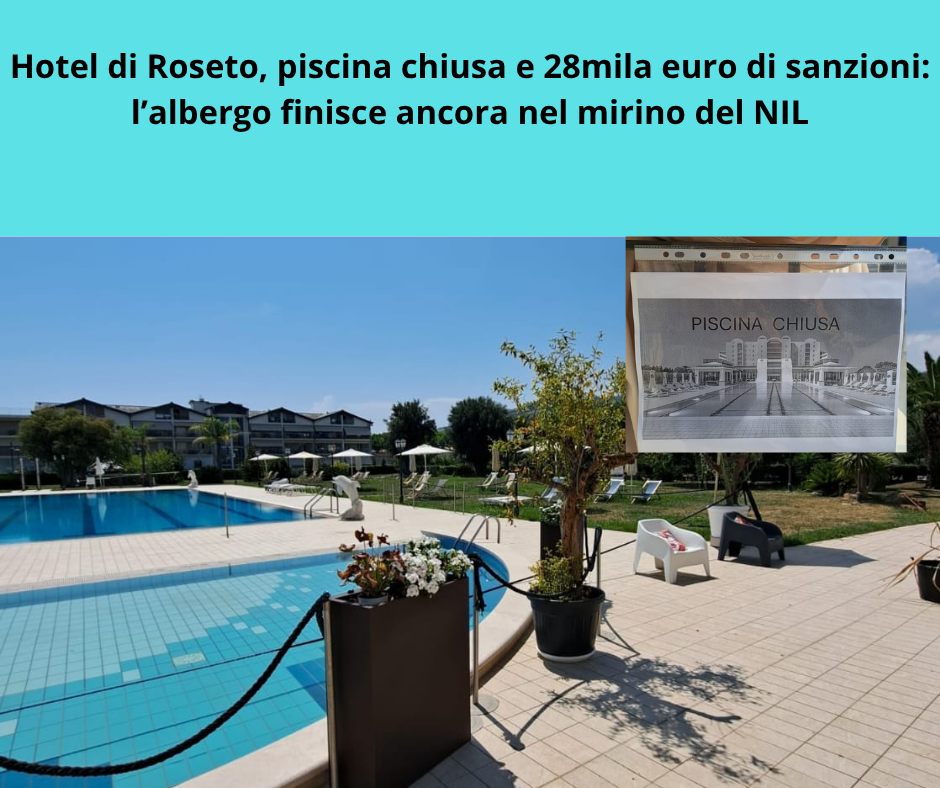Hotel di Roseto degli Abruzzi al centro dei controlli del NIL